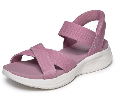 Сандалі жіночі Skechers Ultra Flex 3.0 Never Netter Hands Free Slip-ins 42 EU рожеві з Gore-Tex
