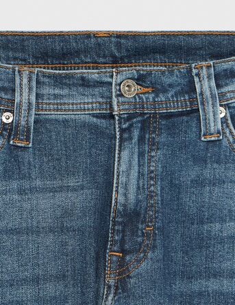 Чоловічі джинси MUSTANG Vegas Slim Fit Stretch Denim - сині, чорні, сірі (30-44, 30L-34L)