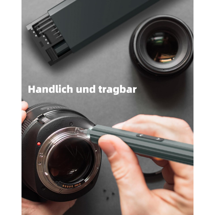 Мініатюрний електричний набір викруток DOINOW, прецизійний електричний викрутка з 48 бітами, LED-підсвічуванням, акумуляторний, для ремонту iPhone, ноутбуків, окулярів, годинників