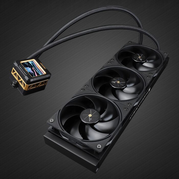 Thermalright Frozen Warframe 240 – водяне охолодження CPU з RGB, 240 AIO, LCD-дисплей 320x240, для AMD/Intel LGA1700/AM4/AM5