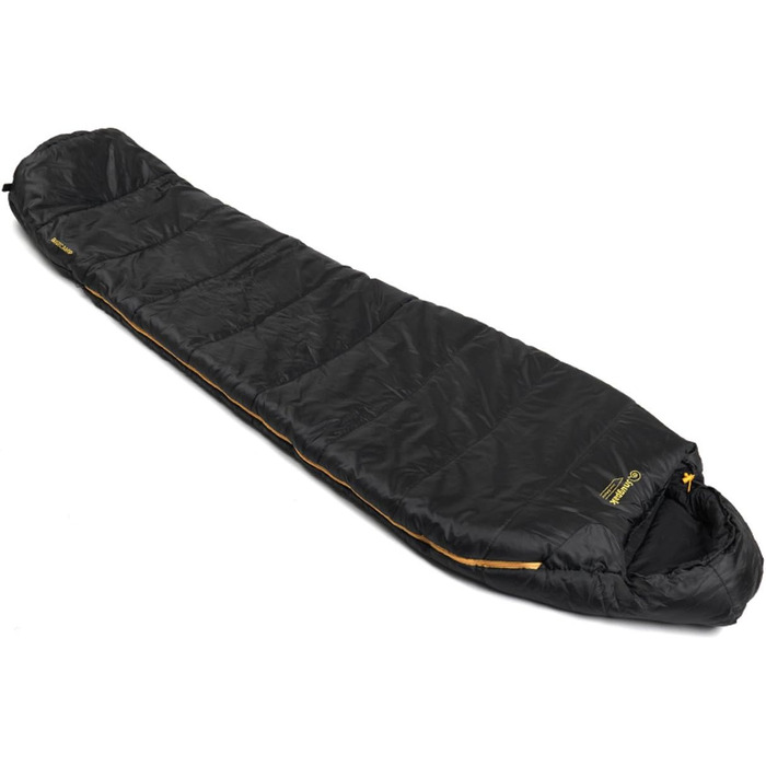 Сплячий мішок Snugpak Sleeper Extreme - теплий та міцний для повсякденного використання (2023), чорний