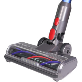 Насадка для пилососа Dyson V7 V8 V10 V11 V15 FEVORCS з підсвічуванням для твердих поверхонь та килимів