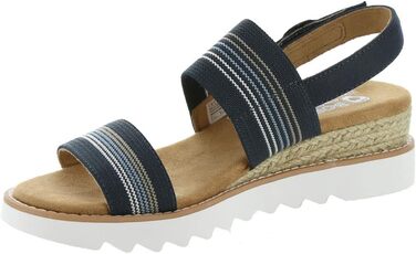 Сандалі жіночі Skechers Reggae Slim-Vacay (39.5 EU, темно-сині) - легкі та зручні босоніжки для літа