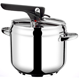 Швидковарка Pintinox First з нержавіючої сталі (без нікелю), 5 літрів, індукційна, 4 системи безпеки