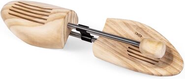 Blumtal Shoe Stretcher for Women and Men - Shoe Expander as Crease and Fold Protector made of Solid Wood, Breathable, Various Sizes, Also for Boots or Sneakers