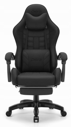 Ігрове крісло Cabro C501, чорна тканина