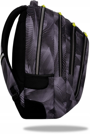 Шкільний рюкзак для підлітків Coolpack Drafter Hurricane, чорний (4-8 класи)