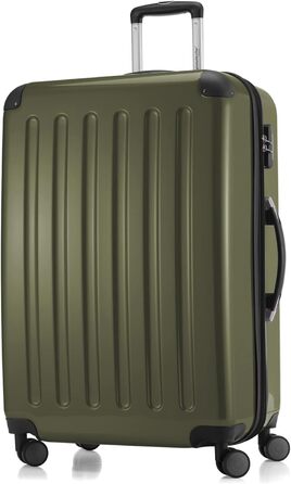 Чемодан Alex Hartschalen - валіза-тележка, валіза-роллік, 74 л (Авокадо, комплект)