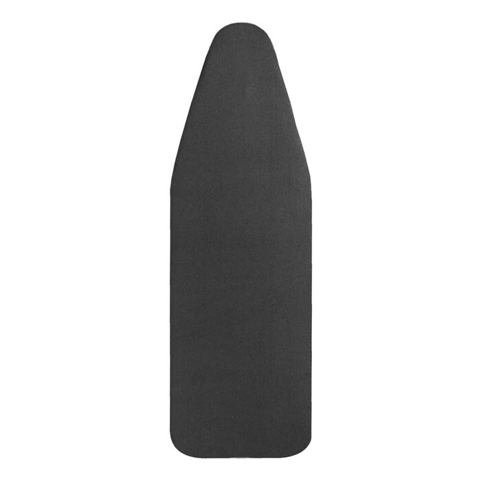 Чохол для прасувальної дошки XXL, 148x55 см, бавовна 100%, чорний, з термостійким покриттям