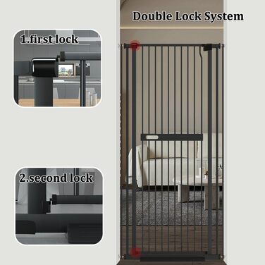 Захисне гiтер для домашнiх тварин Xifamniy, 155 см, без свердлiння. Безпека для дiтей та тварин