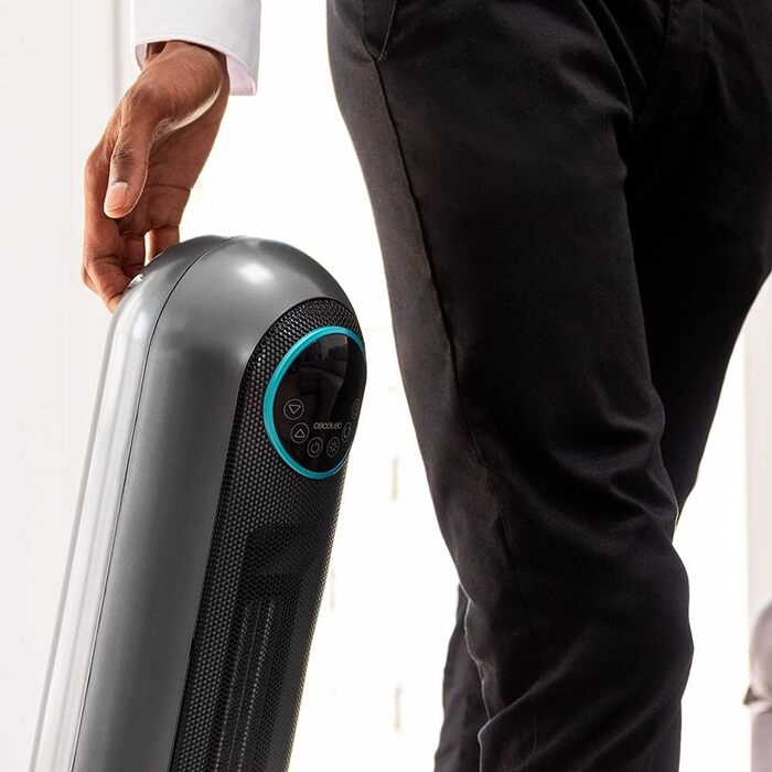 Керамічний обігрівач Cecotec ReadyWarm 2000 Max: поворотний дизайн, 2000 Вт, 3 режими, термостат, безпека, пульт ДК