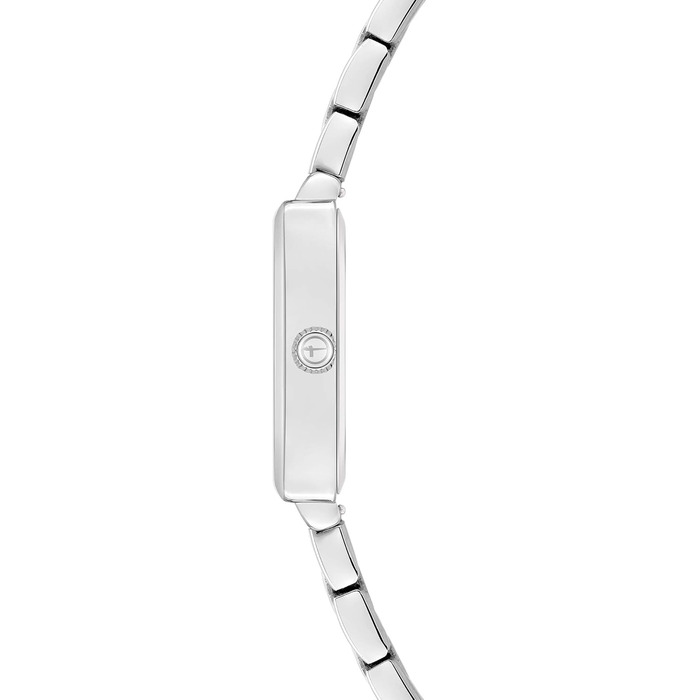 Жіночий годинник Tamaris з квадратним корпусом та металевим або шкіряним ремінцем, сріблястого кольору