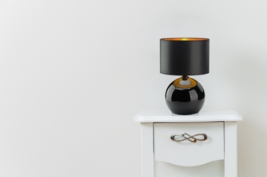 Настільна лампа TK-Lighting Palla, чорний/жовтий, 60 Вт