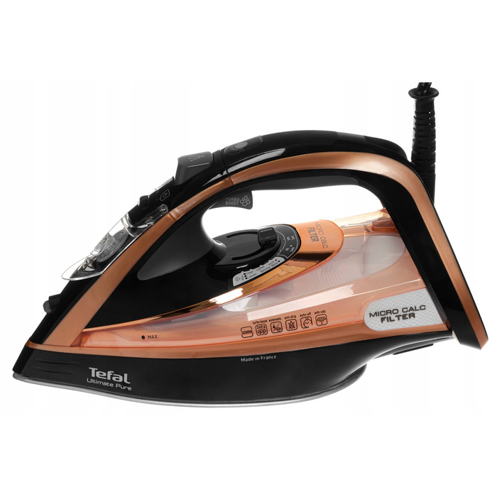 Парова праска Tefal Ultimate Pure 9845 3200 Вт, система захисту від крапель, функція автовимкнення