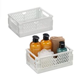 Set of 2 Collapsible Storage Boxes