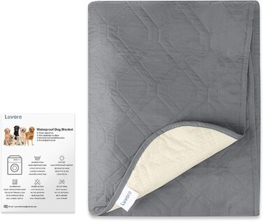 Водонепроникний килимок для собак Luvore, захист дивану та ліжка, 137x208 см