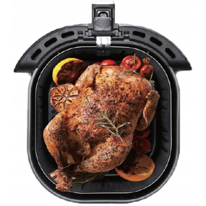 Аерофритюрниця Heinrich's HFR 8216, срібляста, 1450 Вт, 5 л