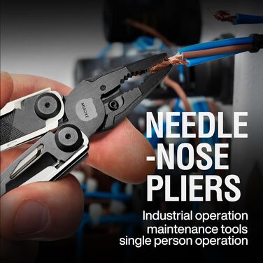 Мультитул MIAOKE 23 в 1 з подарунковою коробкою: викрутки, пила, плоскогубці, ніж для кемпінгу. Ідеальний подарунок для чоловіків