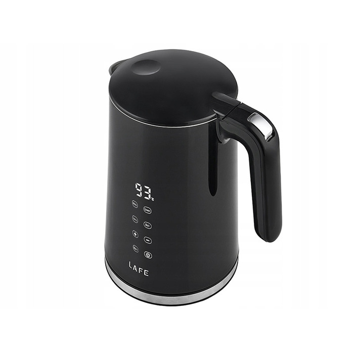Електричний чайник Lafe Digital Double Wall, 2200 Вт, 1,7 л, чорний