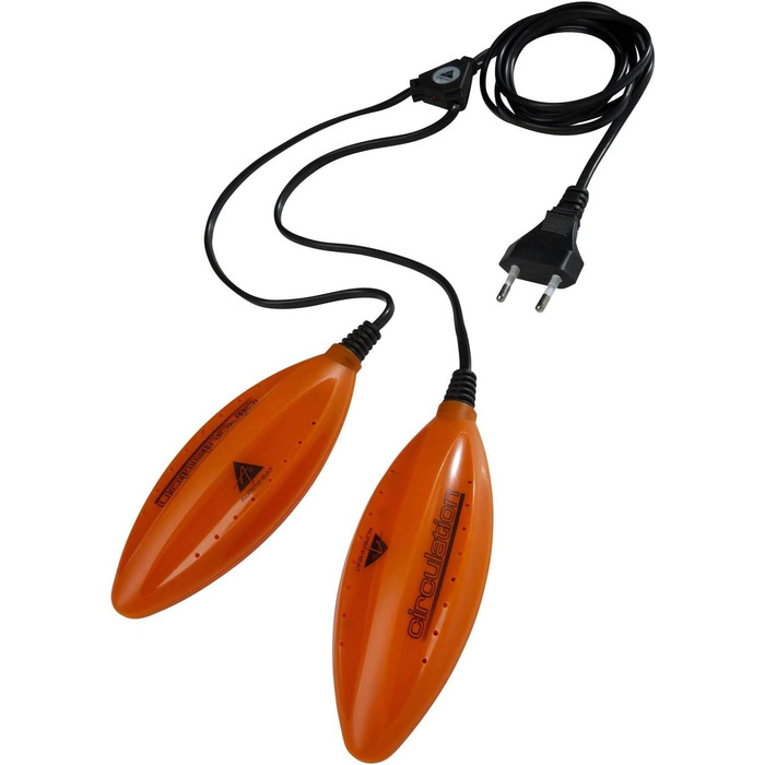 ALPENHEAT Circulation UV 230V Shoe Dryer, Orange, One Size