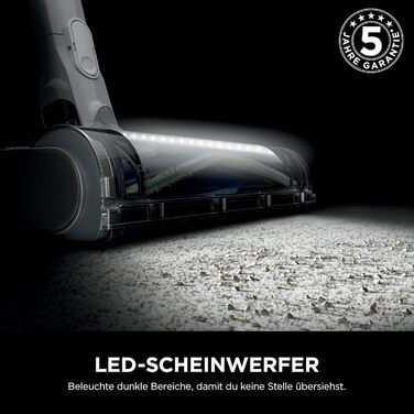 Пилгопоглинач Shark PowerPro IZ380EU: акумуляторний, бездротовий, для тварин, алергіків, з LED-підсвічуванням та гнучким гофрованим всмоктувальним трубою, Navy Blue Metallic