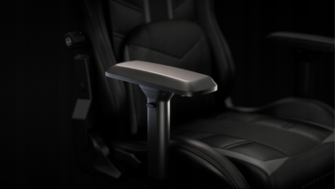 Ігрове крісло Diablo Chairs Diablo X-Ray, штучна шкіра, чорне