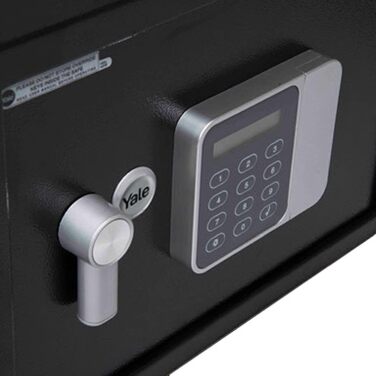 Електронний готельний сейф Yale YLG/200/DB2, 24 л, з LCD-дисплеєм та PIN-кодом, чорний