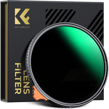 ND фільтр змінної щільності K&F Concept Nano-X 86mm ND2-400 (1-9 Stop) з чохлом