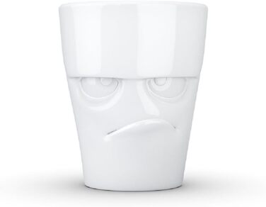 Fiftyeight, Porcelain, Handle Mugs 2-Piece Set, Grumpy and Mischievous, 350 ml Handle Cups