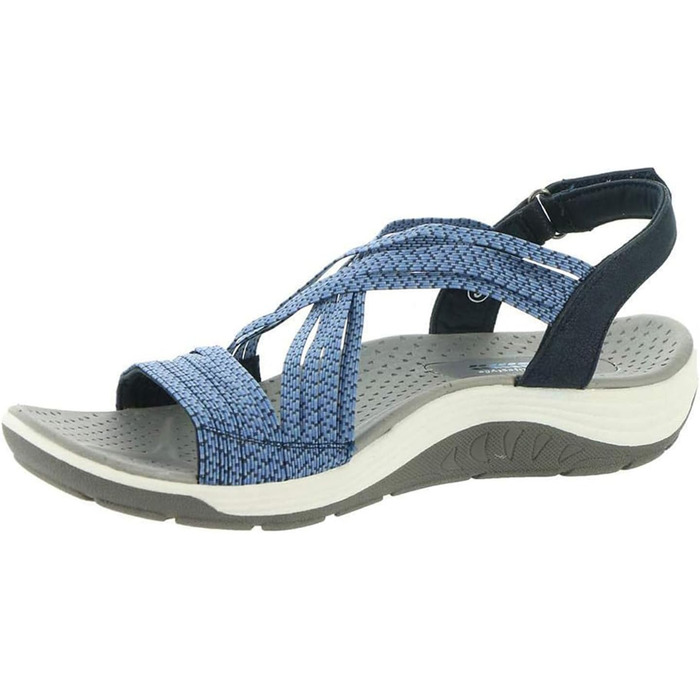 Сандалі жіночі Skechers Reggae Tasse – Oh,snap! спортивні (41 EU, темно-сині)