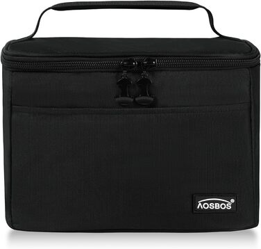 Чохол-холодильник для обіду Mini (Чорний) – Upgrade 2026, Зручний, Легкий, Зручний для роботи та школи