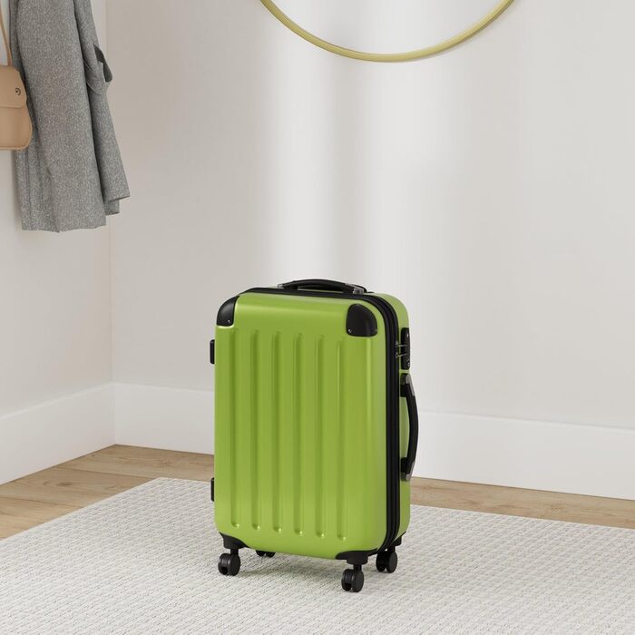 Чемодан Hauptstadtkoffer Unisex Alex TSA R2, 1 шт., набір, яблучно-зелений