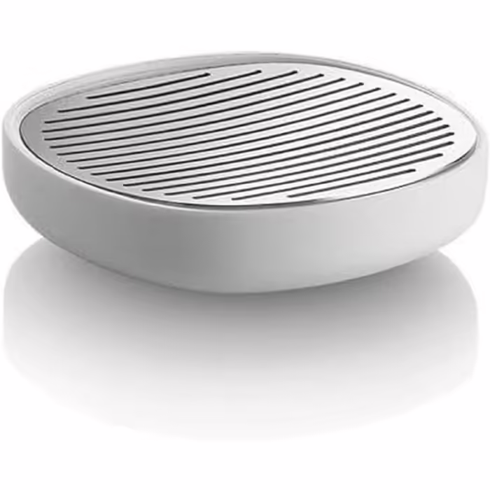 Мильниця Alessi Birillo PL04 W, біла, PMMA і нержавіюча сталь, 11 см