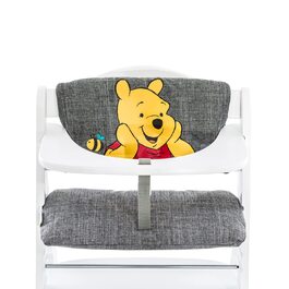 Подушка Hauck Disney для стільчика Alpha+, Beta+, Arketa, сіра, Pooh, м'яка, зручна, машинне прання