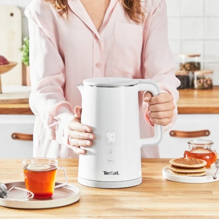 Електричний чайник Tefal KO693110, 1800 Вт, 1,5 л, білий