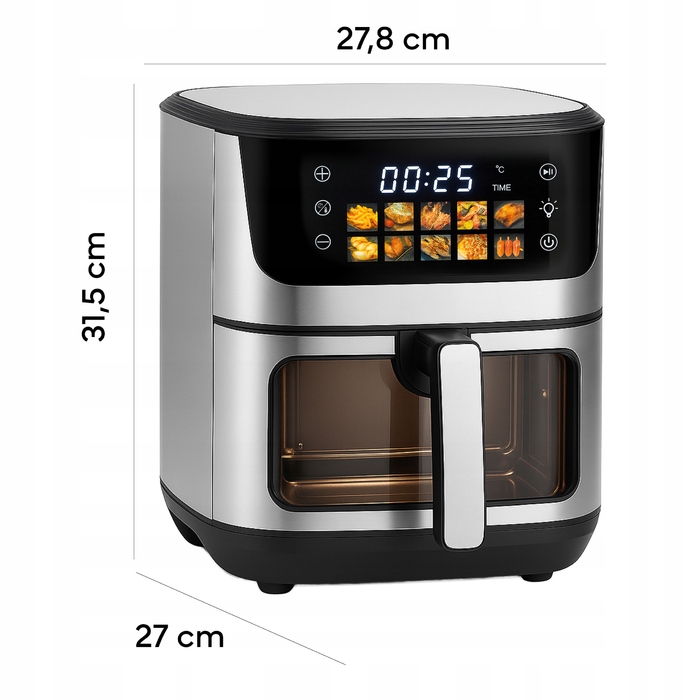 Аерофритюрниця RETOO OR1102-R 1800 Вт, 6,5 л