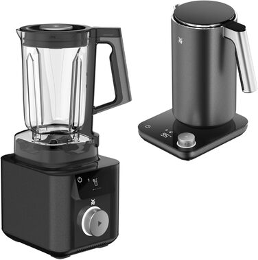 WMF Master Stand Mixer with 1.75L Container, Ice Crush, 1600W, 13,500 RPM - Blender, Smoothie Maker, Kitchen Mixer, Electric Milkshake Maker