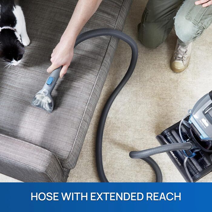 Vacmaster Теперіальний очищувач килимів | Професійні результати | Видаляє бруд та плями | Потужний 750W мотор | Об'єм бака 3,2L | Для килимів, сходи та м'яких меблів