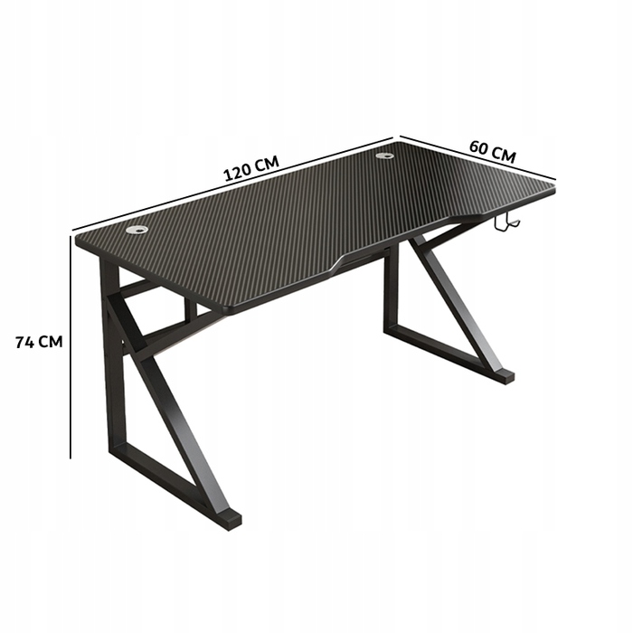 Ігровий стіл Muvu, 120 x 74 x 60 см