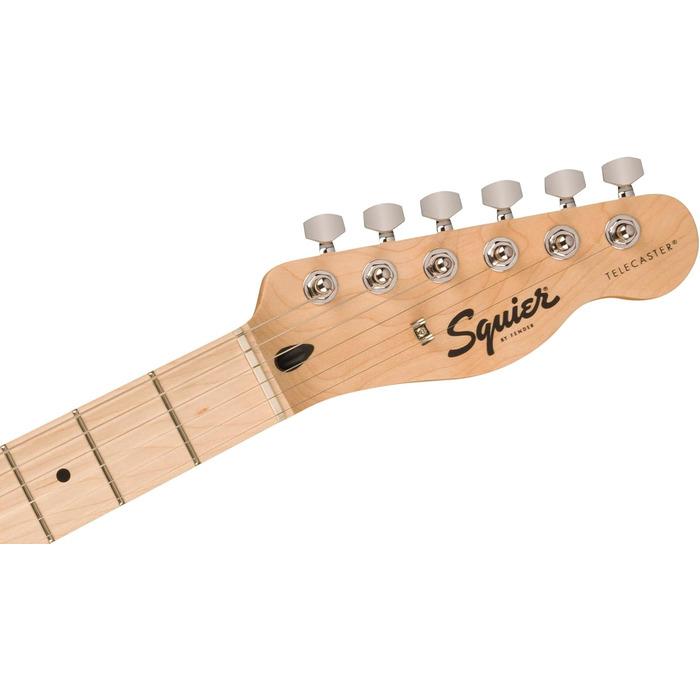 Squier Sonic Telecaster: електрогітара Fender з палісандровим гриф, чорна захисна пластина, колір Butterscotch Blonde, з безкоштовними онлайн-уроками Fender Play