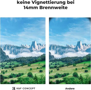 Фільтр UV K&F Concept K-Serie 77mm з кришкою об'єктива, захисний фільтр з 18-шаровим нанопокриттям