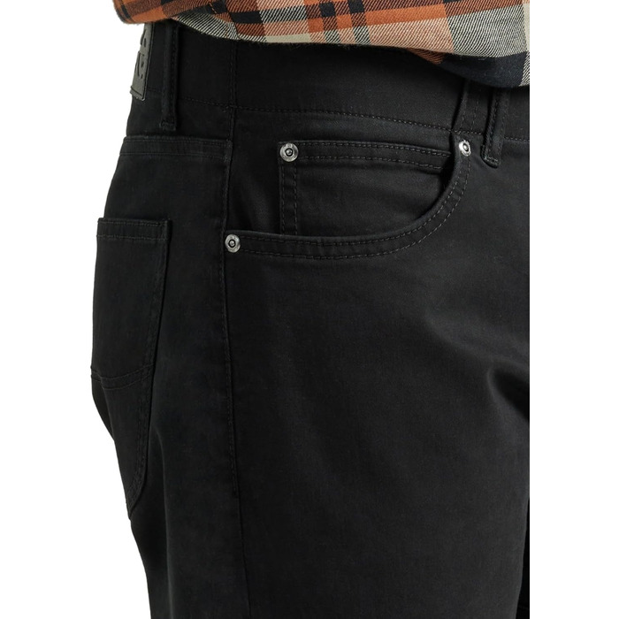 Чоловічі джинси Lee Extreme Motion Tapered Fit (34W/30L, Чорні) - Спортивні, еластичні