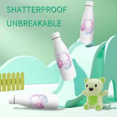 Термос Vikaster 500 мл, термофляга з нержавіючої сталі, без BPA, не протікає, для спорту, подорожей, активного відпочинку