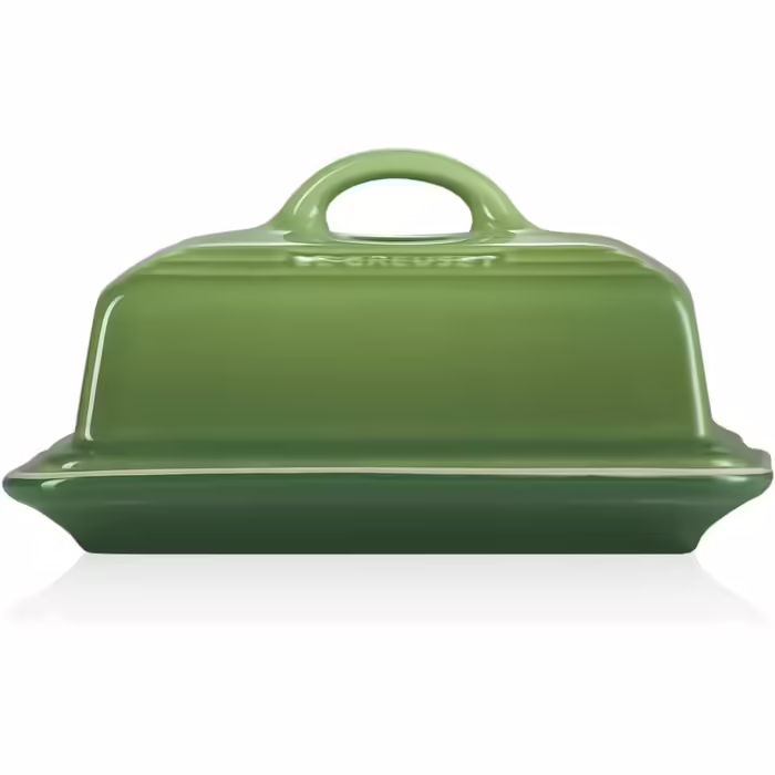 Le Creuset Stoneware Butter Dish, 900 g, 17 x 12.5 x 9 cm, Bamboo, 70837174080000
