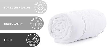 Ковдра постільна 135x200 см, всесезонна, стегане, антиалергенна, Öko Tex Standard, Inez