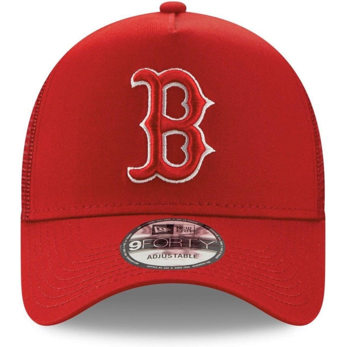Кепка бейсболка New Era MLB Boston Red Sox, snapback, регульована, A-Frame Truckercap