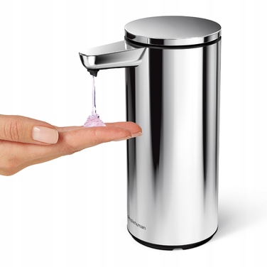 Безконтактний дозатор для мила Simplehuman, настільний, 266 мл, сріблястий