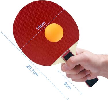 Преміум набір пінг-понгу: 2 ракетки, 3 м'ячі, сумка. Підходить для початківців, досвідчених гравців та сімейного дозвілля