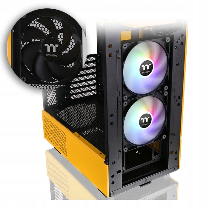 Корпус Thermaltake Ceres 350 MX Midi Tower, жовтий