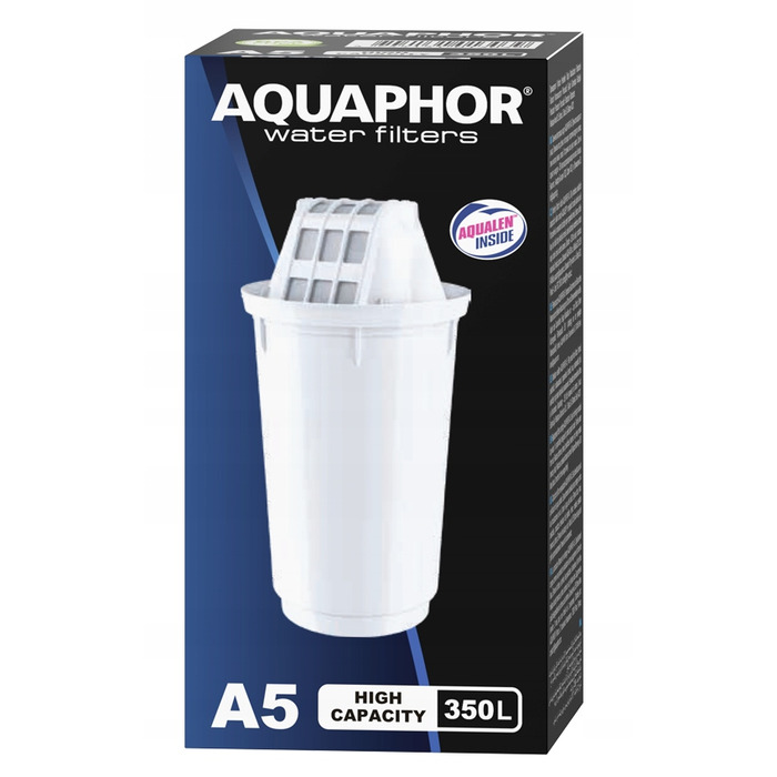 Смінні фільтрувальні картриджі для глечика Aquaphor A5, 4 шт.